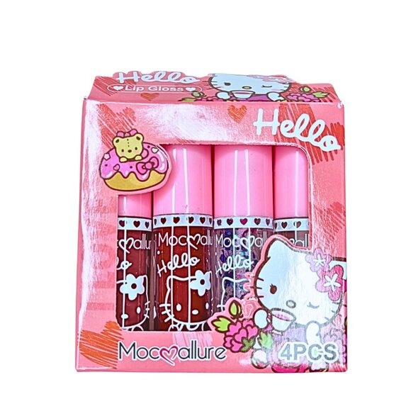 NWT Moc Allure • Hello Kitty 4-Piece Lip Gloss Set - Picture 1 of 4